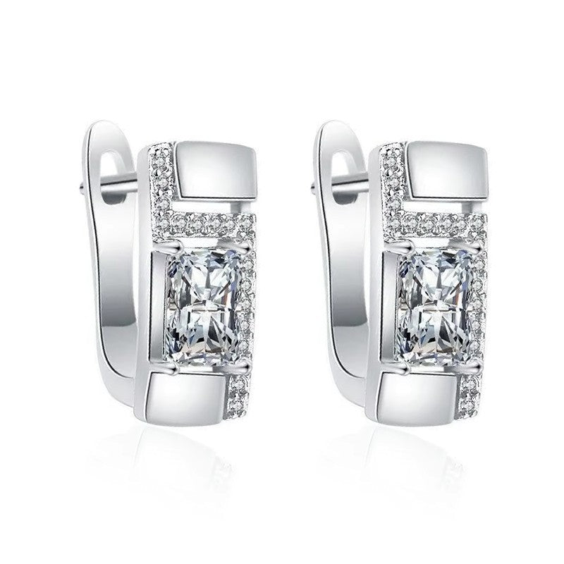 Boucles d'oreilles argent 925 Morgane