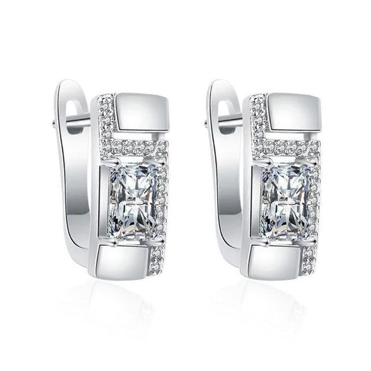 Boucles d'oreilles argent 925 Morgane