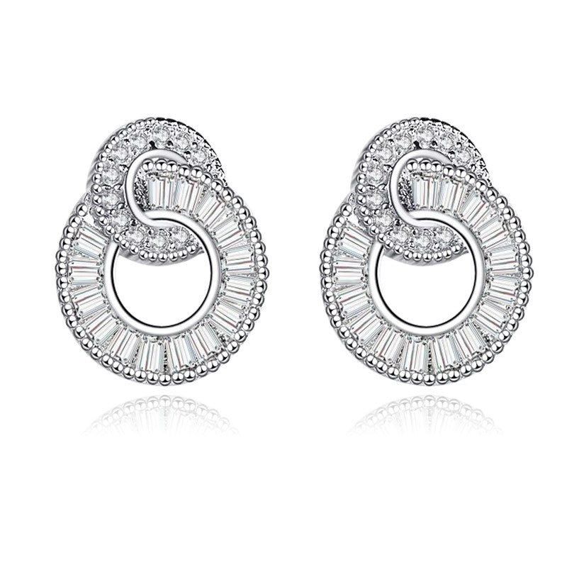 Boucles d'oreilles argent 925 Alma