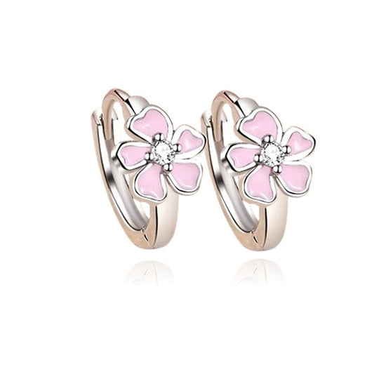 Boucles d'oreilles argent 925 Créoles Juliette