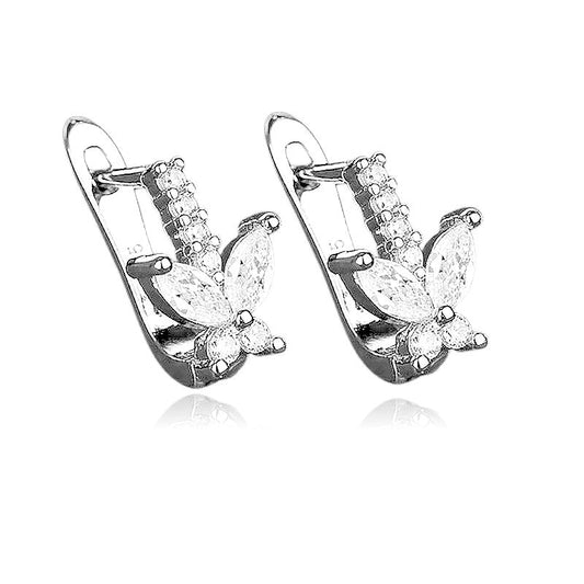 Boucles d'oreilles argent 925 Chantal