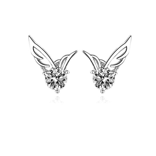 Boucles d'oreilles argent 925 Ange