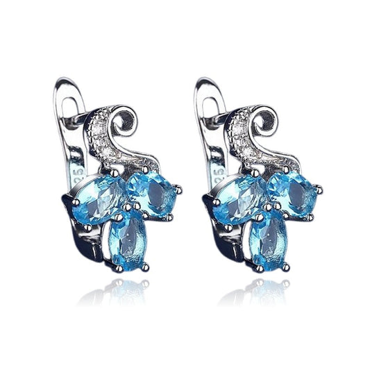 Boucles d'oreilles argent 925 Anna