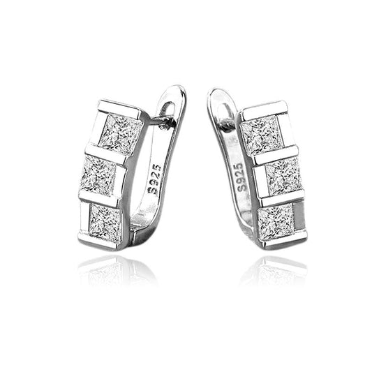Boucles d'oreilles argent 925 Rosita