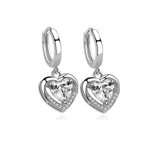 Boucles d'oreilles argent 925 Eléonore