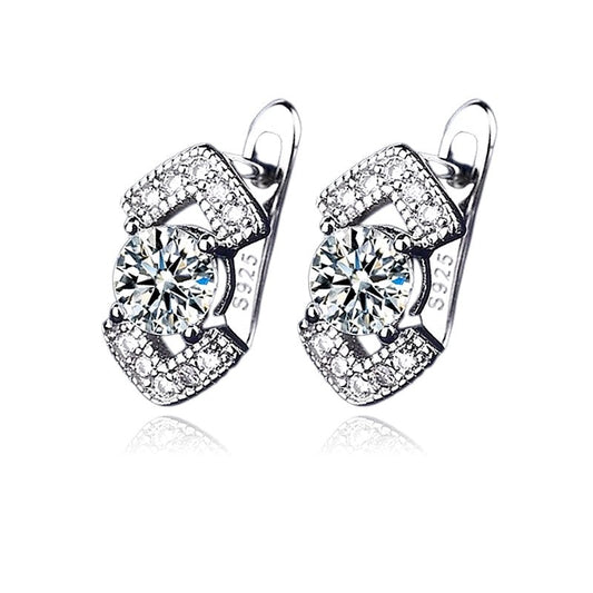 Boucles d'oreilles argent 925 Lise