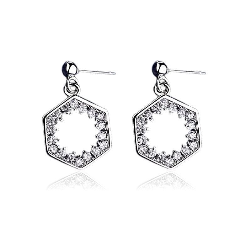 Boucles d'oreilles argent 925 Céline