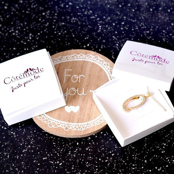 Collier pour Femme - Pendentif pendant ajourés de strass