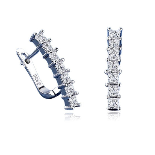 Boucles d'oreilles argent 925 Marianne