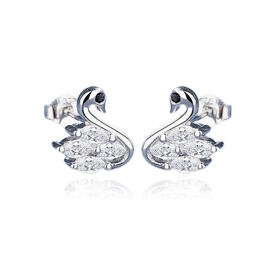 Boucles d'oreilles argent 925 Signe