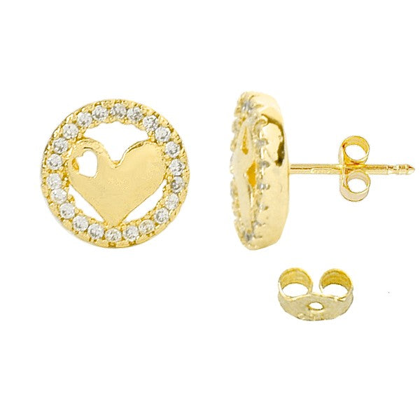 Boucles d'oreilles pour femme - carré 6 mm