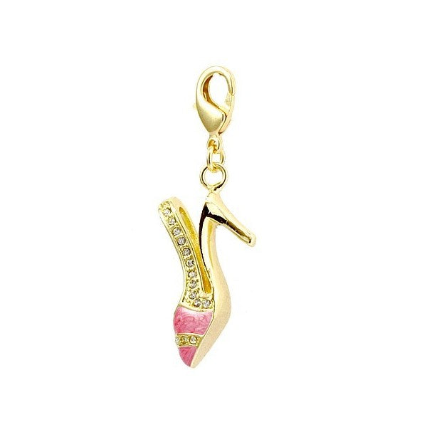 Collection Charm sandale rose et cz