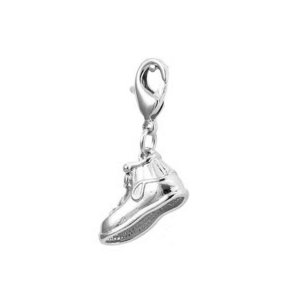 Collection Charm rhodié chaussure montante