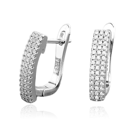 Boucles d'oreilles argent 925 Sophia