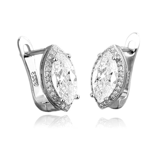 Boucles d'oreilles argent 925 Sarah
