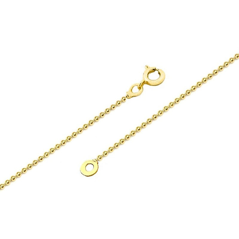 Chaîne pour femme - Mailles billes 1.5 mm * 45 cm