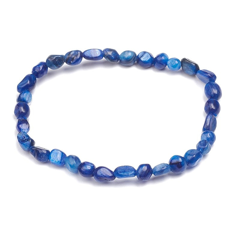 Bracelet pour homme ou femme - Pierre naturelle cyanite