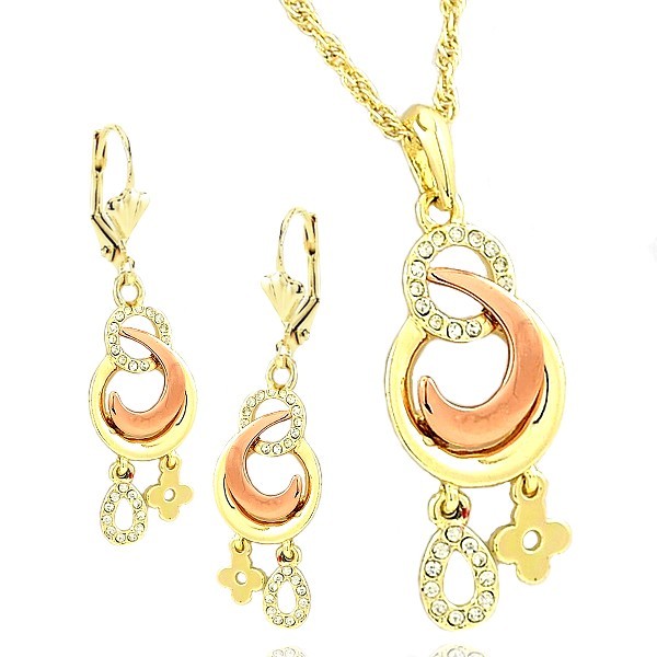 Parure pour femme - Cercles strassés ' 2Ors '