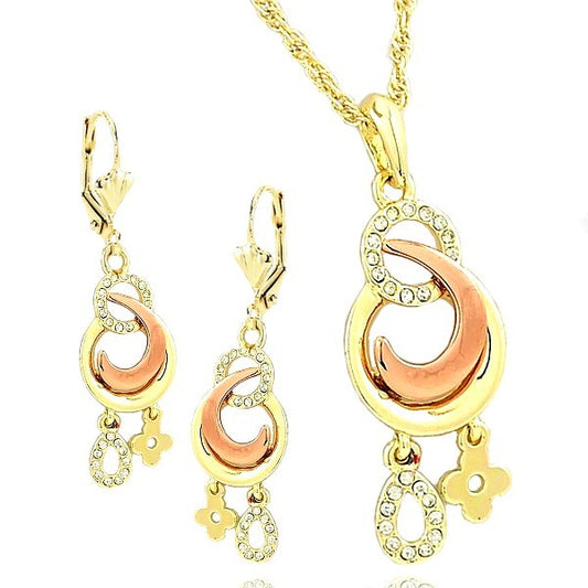 Parure pour femme - Cercles strassés ' 2Ors '