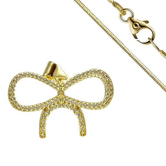 Collier pour femme - Noeud ruban