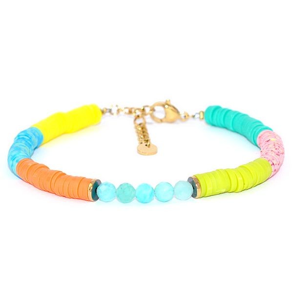 Bracelet pour femme - Pierre naturelle - Multicolor