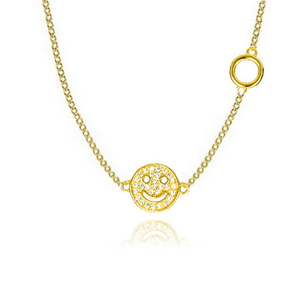 Collier pour femme Smiley sourire