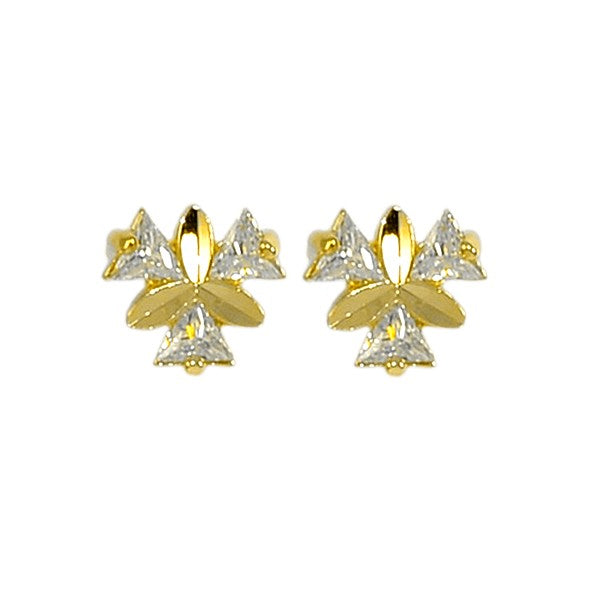 Boucles d'oreilles femme trident