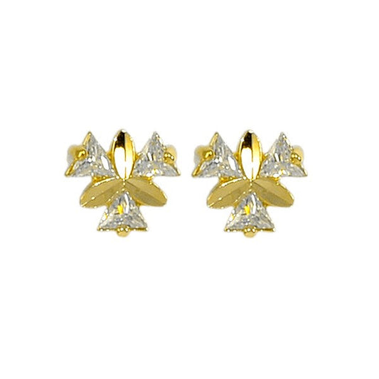 Boucles d'oreilles femme trident