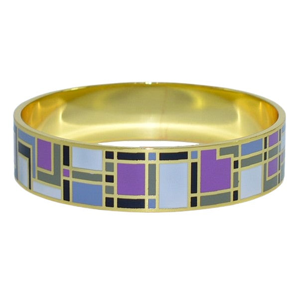 Bracelet acier inoxydable émail (d06)