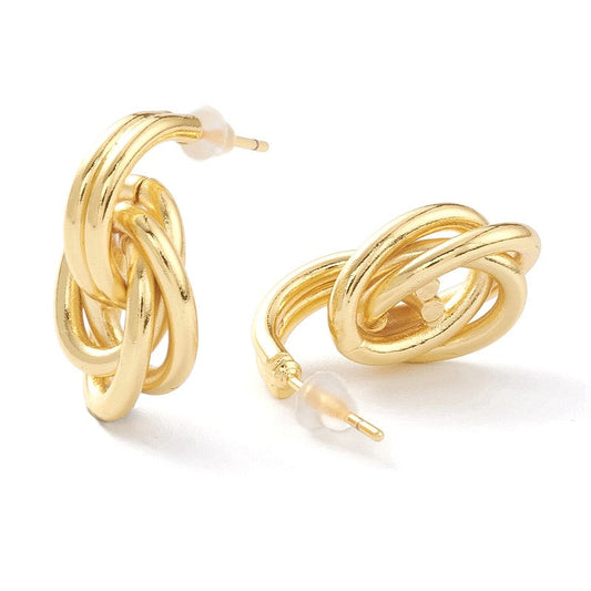 Boucles d'oreilles nœud