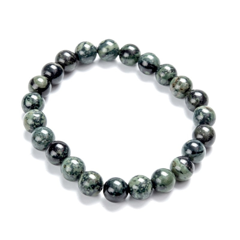 Bracelet pour homme ou femme pierres naturelles jaspe 8 mm