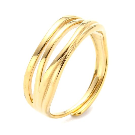 Bague femme réglable lignée