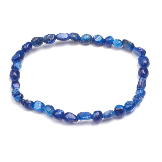 Bracelet pour homme ou femme - Pierre naturelle cyanite